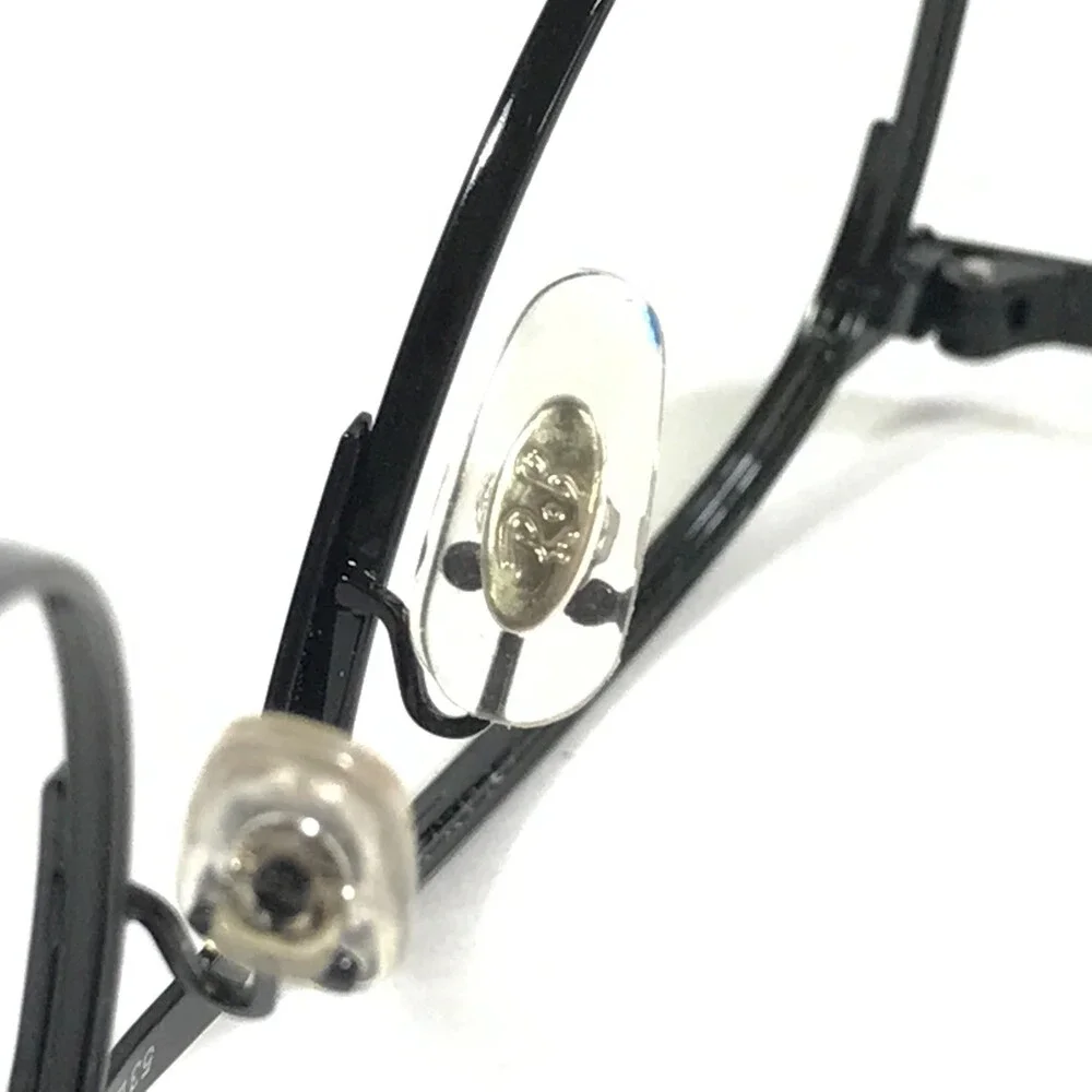 Ray-Ban Eyeglasses Frames RB6375 2944 Polished Black Round Full Rim 53-18-145